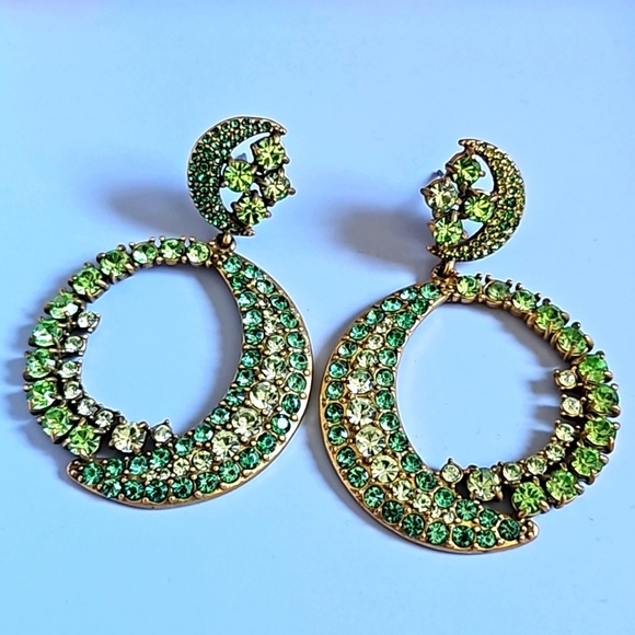 Green JCrew Earrings - Picture 2 of 4